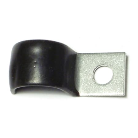Midwest Fastener Cable Clip, Steel, 1-1/2 in L, 8 PK 72565